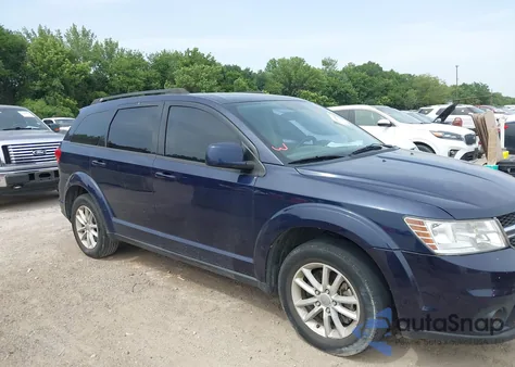 2017 Dodge Journey Sxt Awd из США, поврежденный, VIN 3C4PDDBG4HT574281